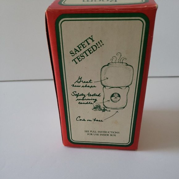 1987 Potpourri Press Christmas Bears Ceramic Potpourri Tealight Scenter NIB - Picture 2 of 14